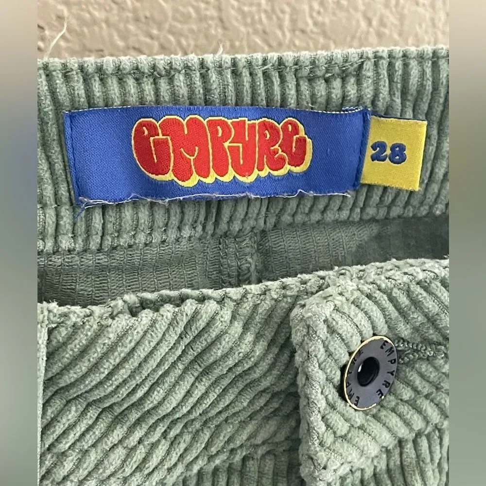 Empyre Green Corduroy Men's Pants